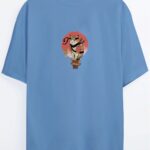 Shinobi Ninja Kedi - Bebe Mavi T-Shirt