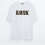 Rock - Beyaz T-Shirt