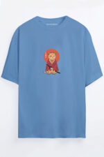 Samuray Kedi - Bebe Mavi T-Shirt