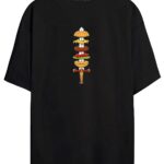 Kılıç Şiş Burger - Siyah T-Shirt