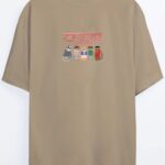 Stranger Cats - Bej T-Shirt