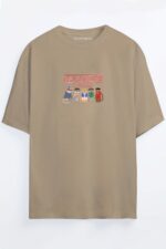 Stranger Cats - Bej T-Shirt