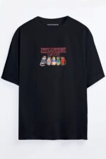 Stranger Cats - Siyah T-Shirt