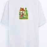 Dont Talk Strangers - Beyaz T-Shirt