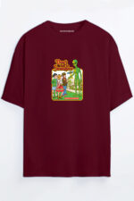 Dont Talk Strangers - Bordo T-Shirt