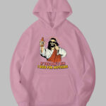Jesus - Pembe Sweatshirt