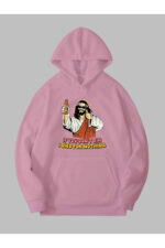 Jesus - Pembe Sweatshirt