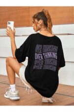 Overthinking - Siyah T-Shirt