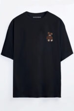 Ayıcık - Siyah T-Shirt